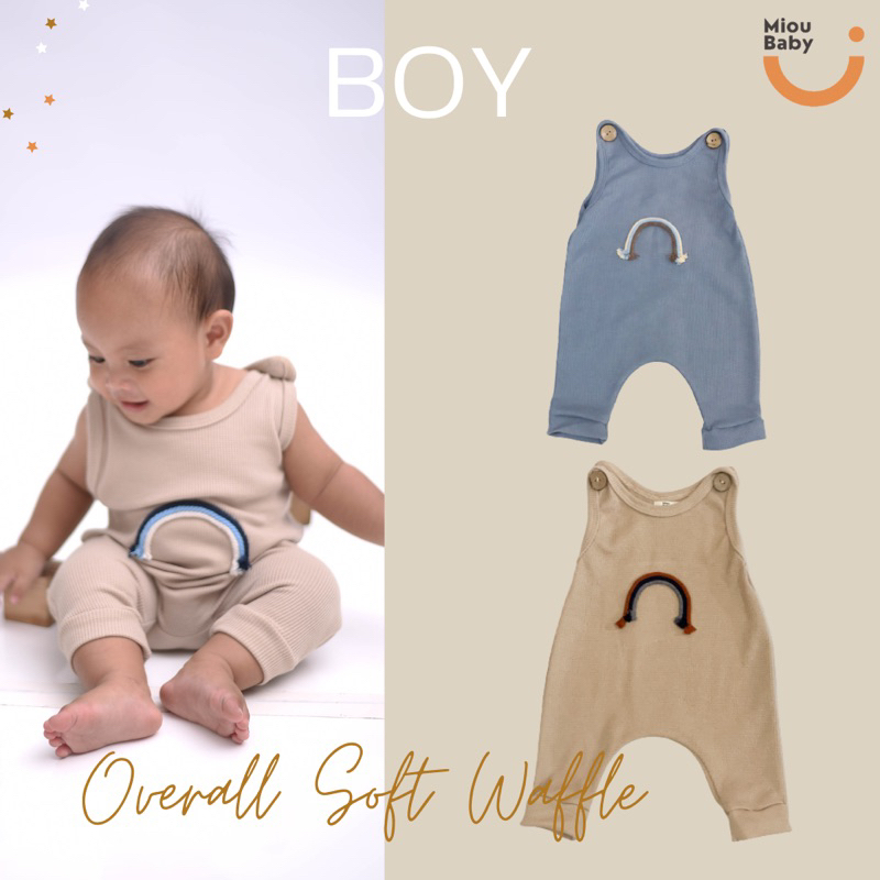 [12.12 SALE ] Mioubaby Boy Overall Bayi / Jumpsuit Bayi / Bedong Bayi / Baju Bayi / Jumpsuit Baby / hadiah lahiran / Overall baby / Romper baby / Jumper bayi