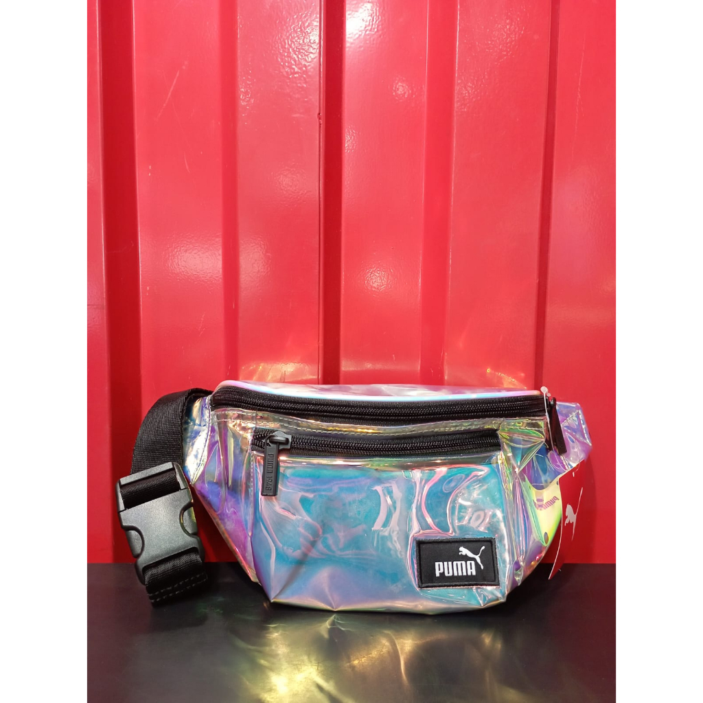 Tas Waist Bag Zalora Metallic Silver-irid Wanita 079406 01