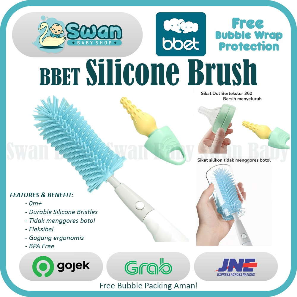 BBET Silicone Brush / Sikat Botol Silikon Bayi