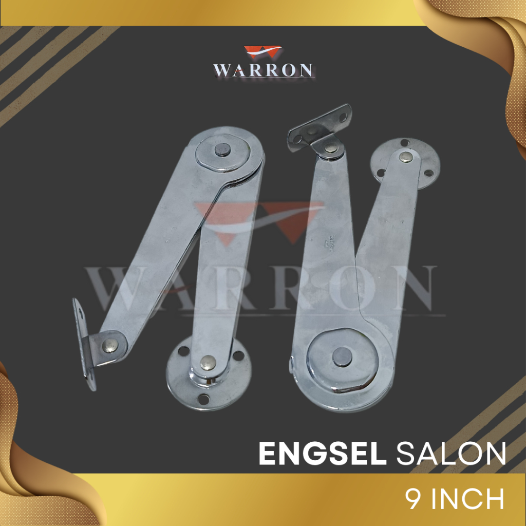 Engsel Salon pintu/jendela 9 inch Warron