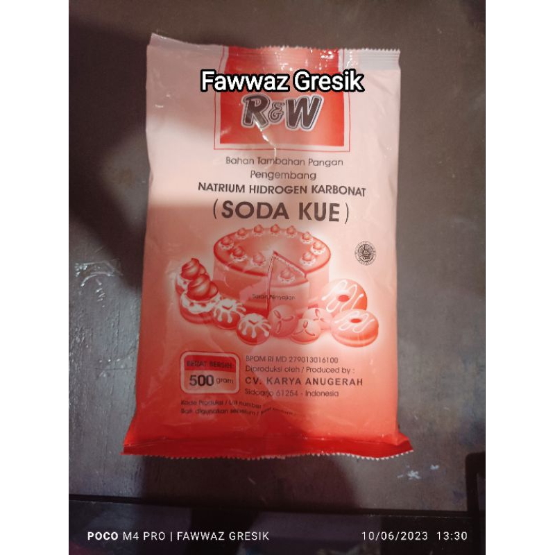 Soda Kue RW 500gr / R W Rajawali 500 gr