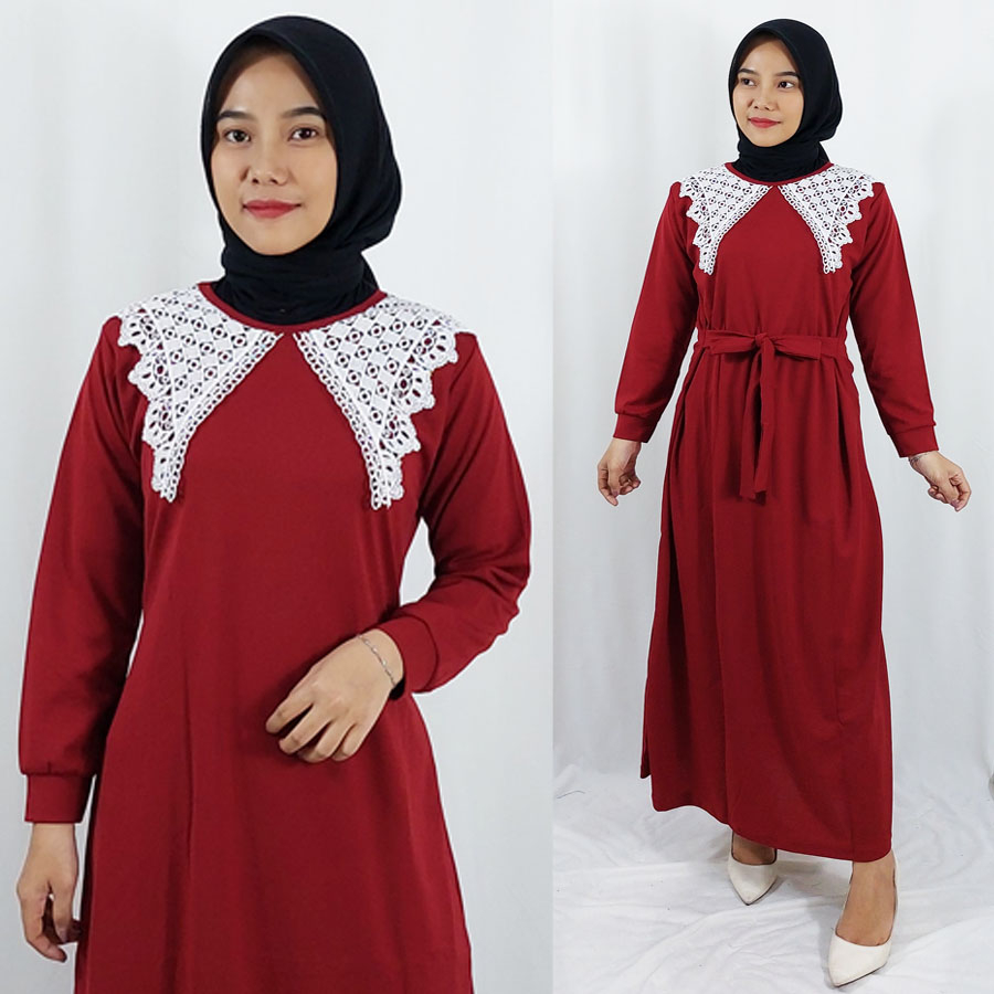 CARLINA GAMIS ARIANI RENDA KRA MAYRA BORDIR MEWAH CANTIK MAXY WANITA