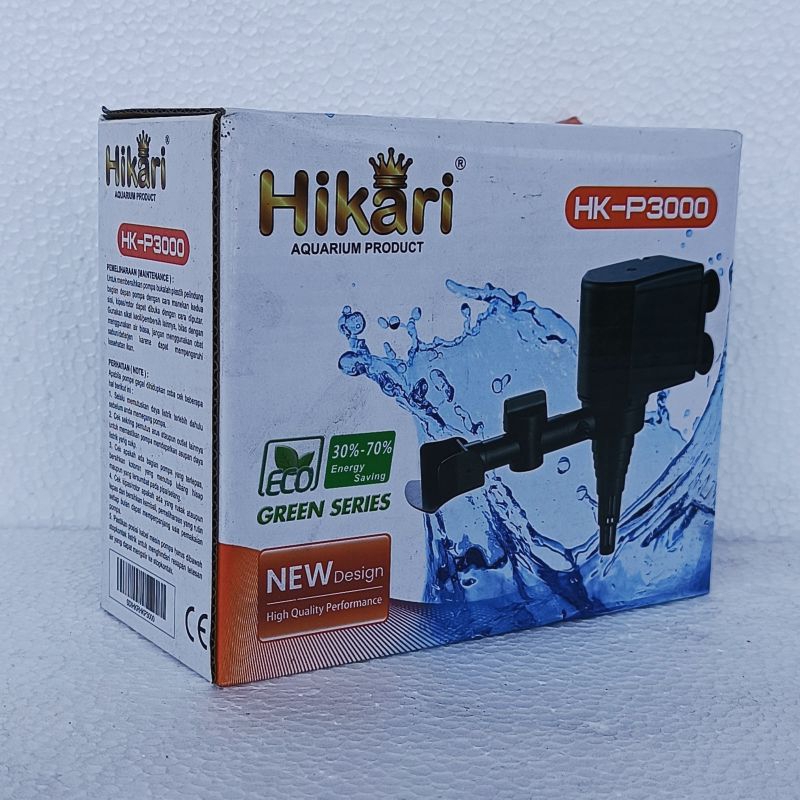 mesin pompa power head ph HIKARI HK P 3000 waterpump aquarium water pump filter celup low watt