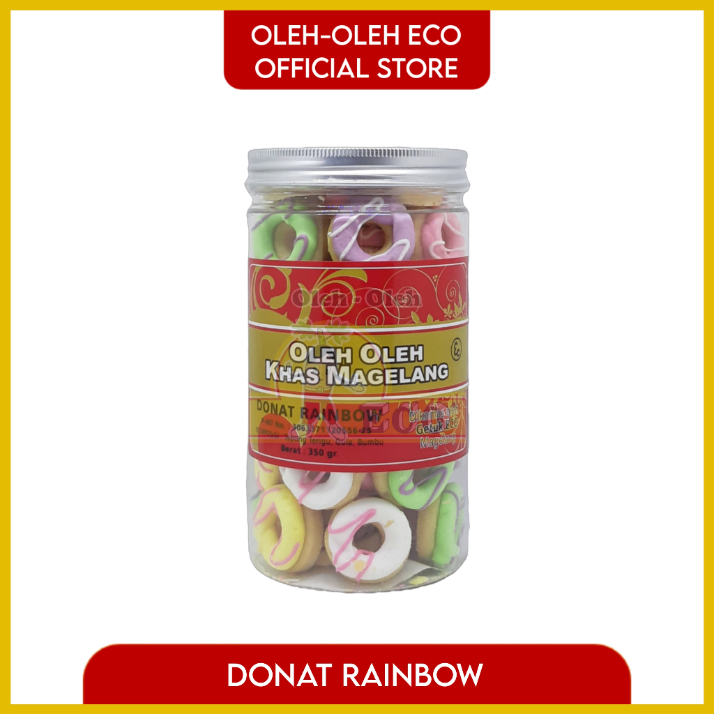 

Kue Donat Rainbow Kering ECO