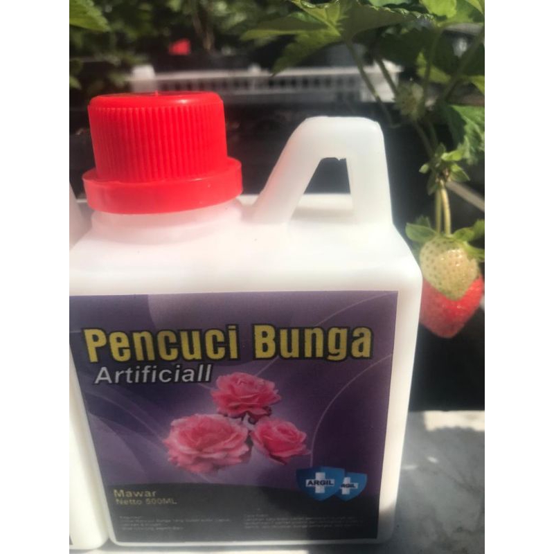 pencuci bunga artificial