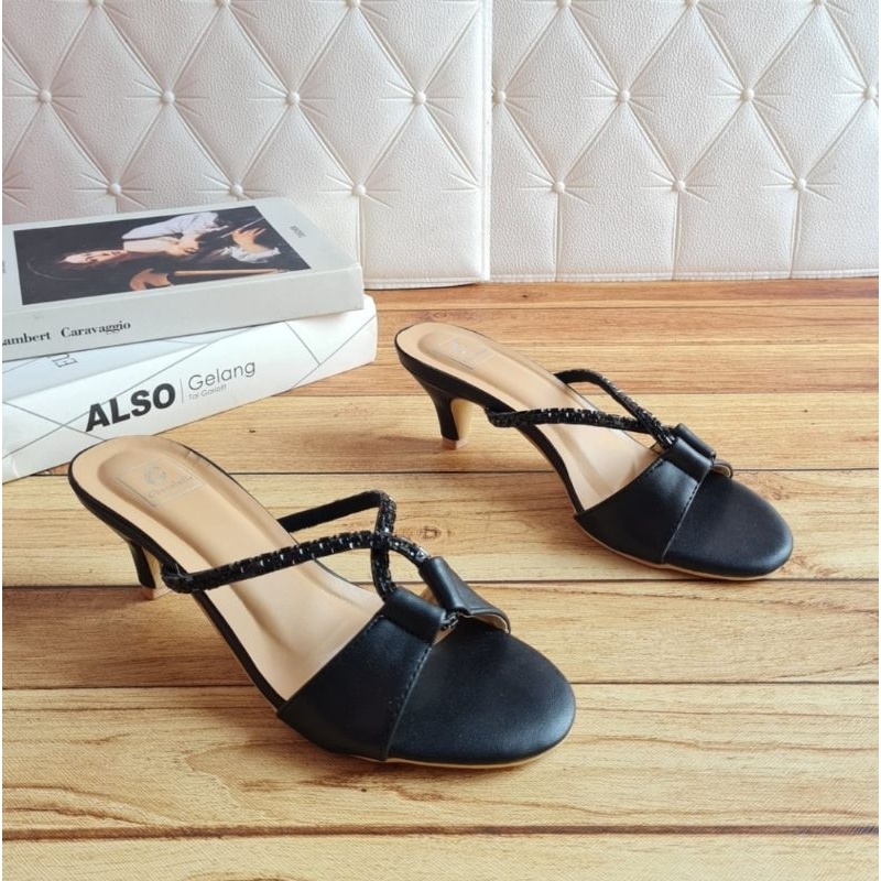 ABBUSHOES RY 33 sendal hak tali jeli chittoh 5cm