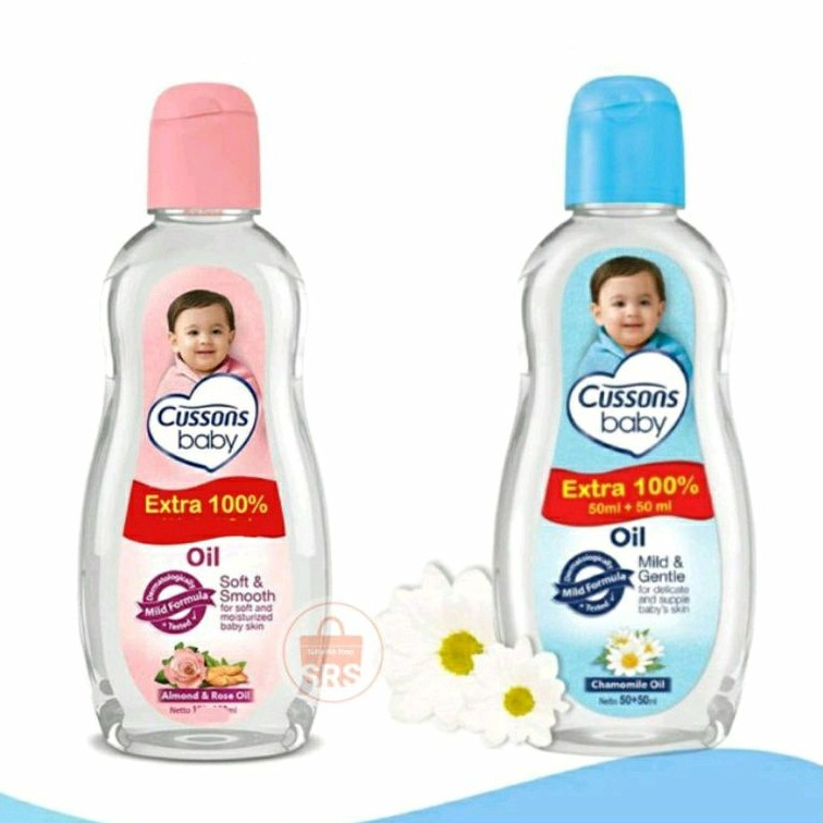 Cussons baby oil 50/100ml