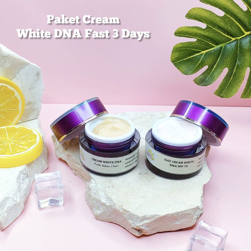 PAKET CREAM WHITE DNA FAST WHITE 3 DAYS PUTIH DALAM 3 HARI