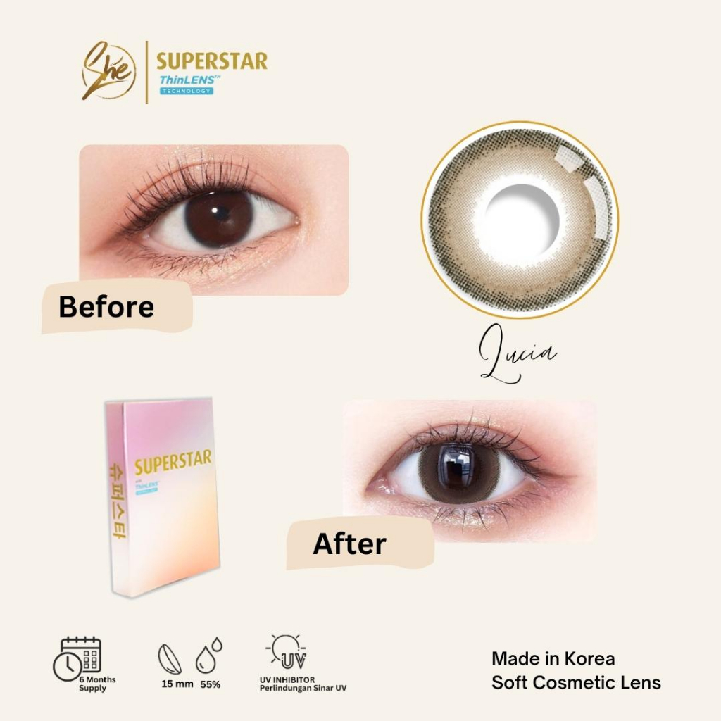 Superstar Lucia lensa warna softlens premium