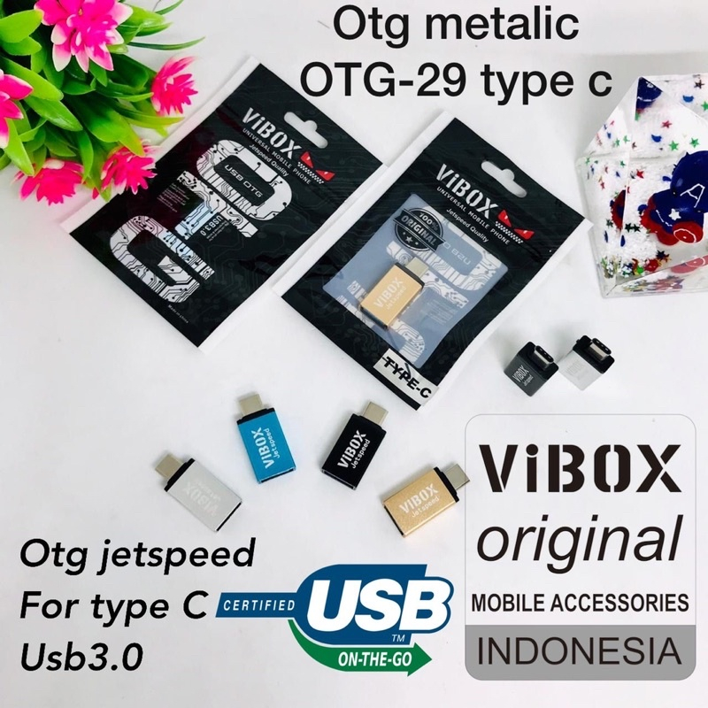 OTG JETSPEED OTG METALIC OTG-29 VIBOX FOR SMARTPHONE TYPE C BY SMOLL