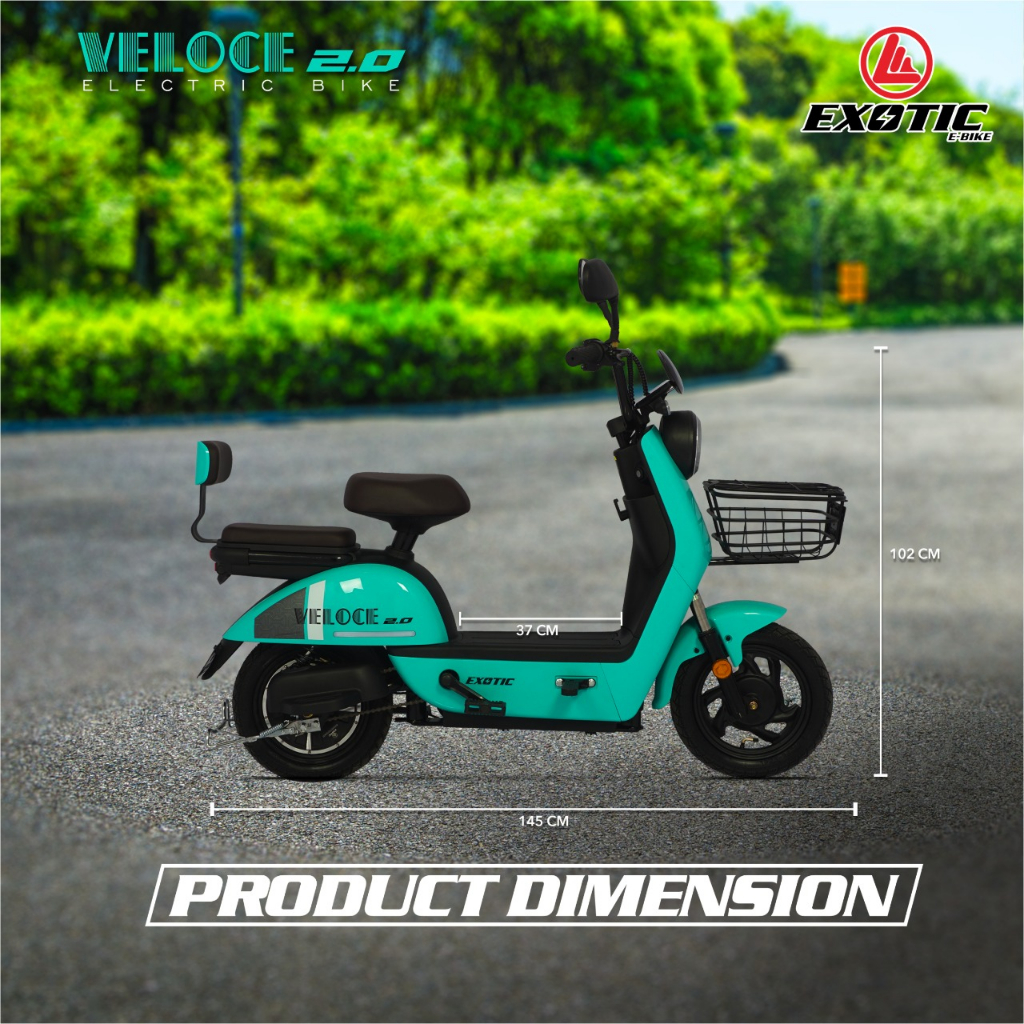 Sepeda Listrik Exotic Veloce 2.0 48V500W Electric Bike