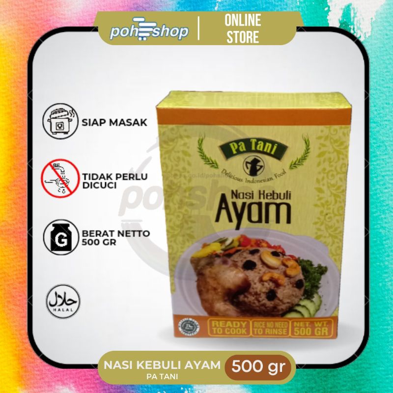 

Pa Tani_Nasi Kebuli Ayam 500gr