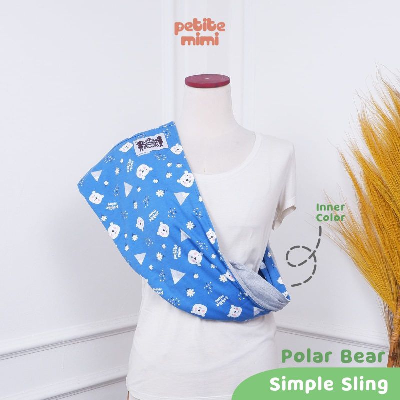 Petite Mimi Gendongan Kaos (GEOS) Motif Simple Sling