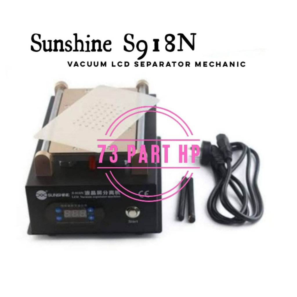 Sunshine S-918N Mesin Pemisah Lcd Touchscreen Vacuum Separator Machine s918n