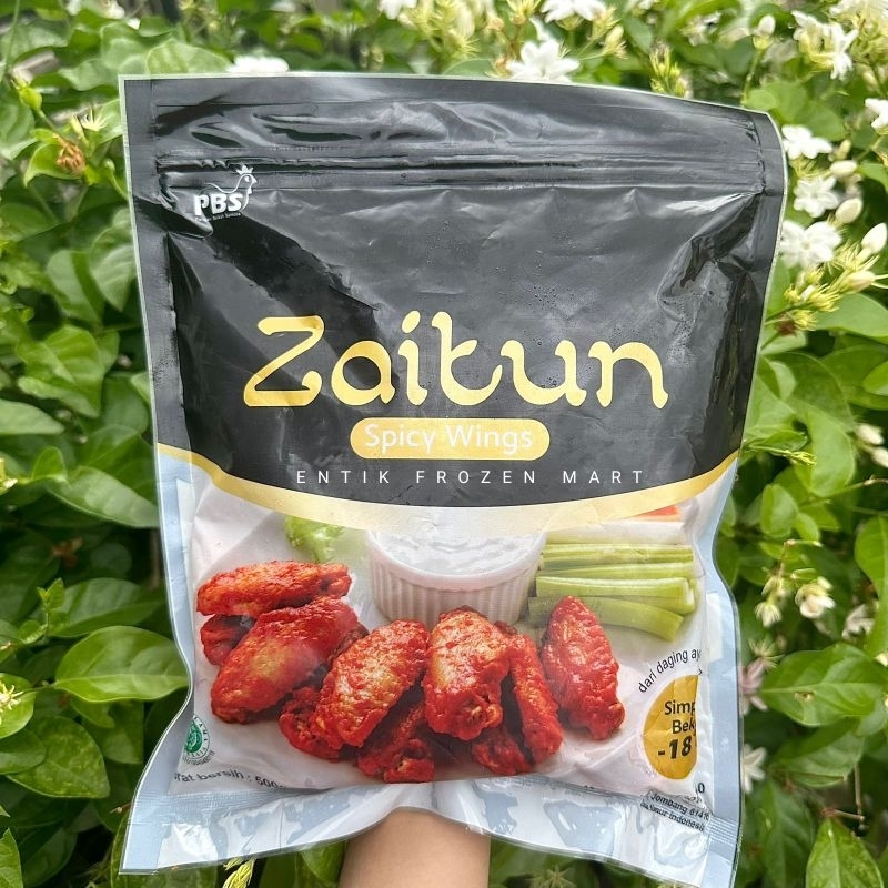 

Zaitun Spicy Wings 500gr