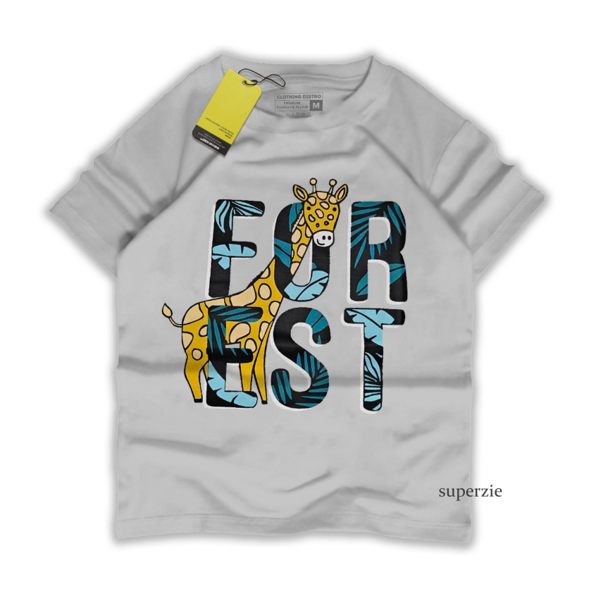 Pakaian ANAK LAKI-LAKI Motif FOREST MISTY 1-8 tahun [S M L XL] Rgkidswear