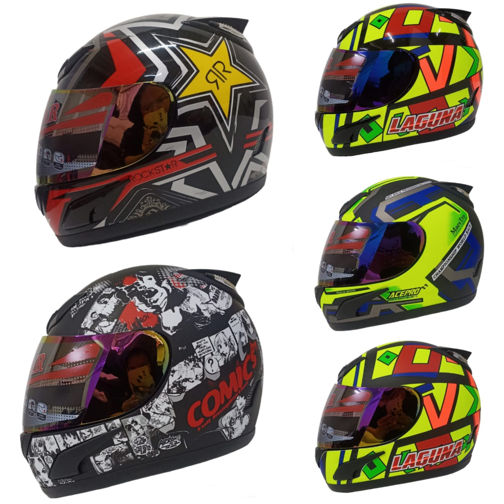 HELM FULL FACE MURAH HELM FULL FACE JPN HELM JPN MURAH SNI