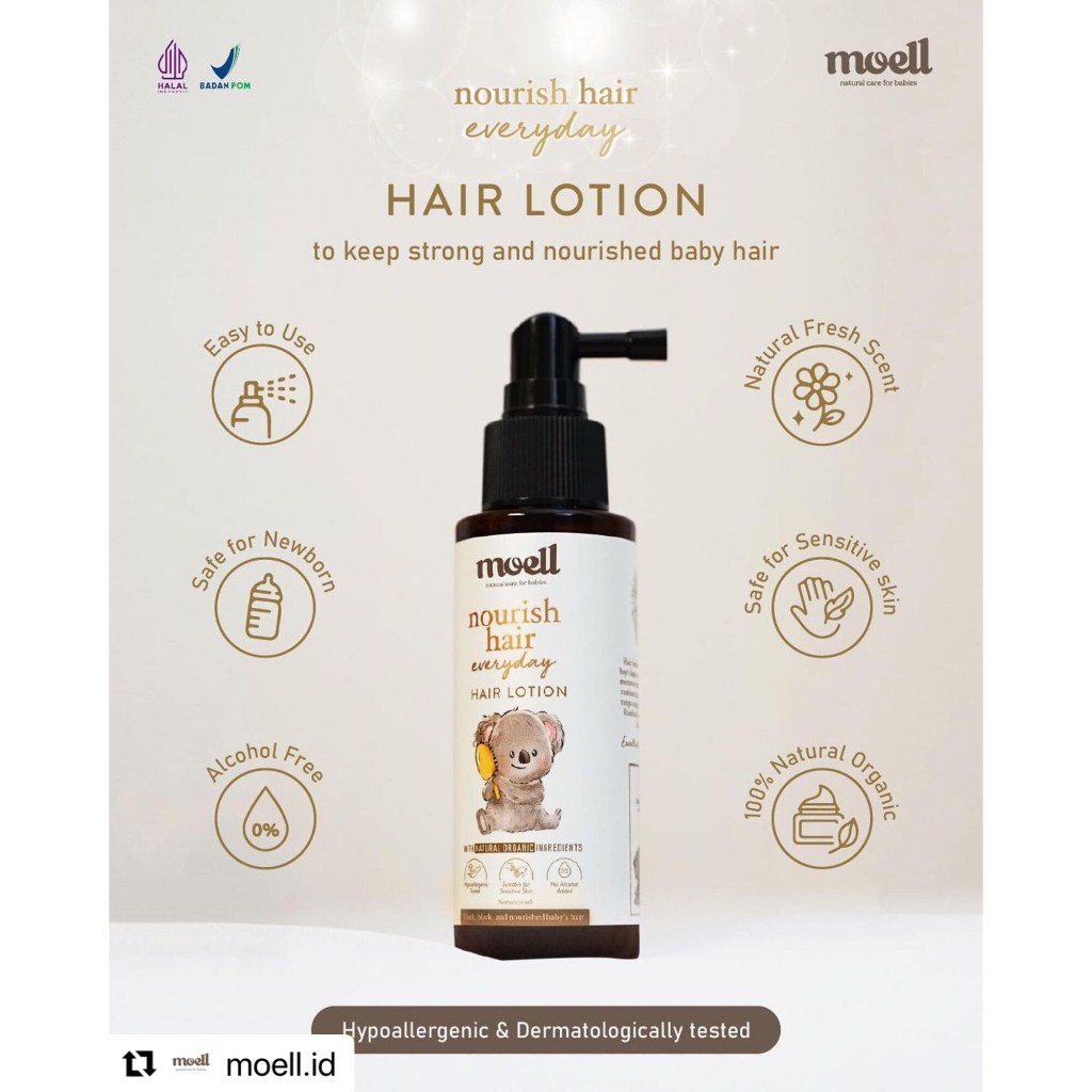 Moell Hair Lotion Baby