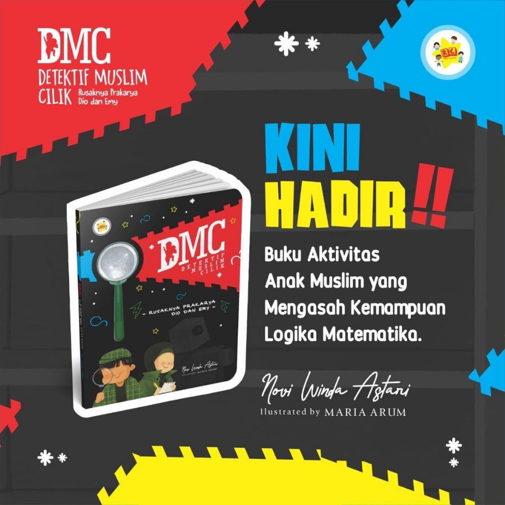 Detektif Muslim Cilik (Buku anak bonus kaca pembesar)