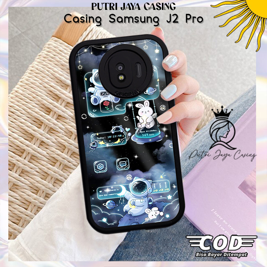 Case Hp Samsung J2 Pro Casing Samsung J2 Pro Motif ASTROCUTE02 Casing Terbaru Case Karakter Lucu Cas