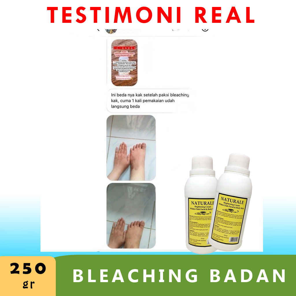 PEMUTIH BADAN PERMANEN BLEACHING CREAM ORIGINAL BPOM BLEACHING BADAN BLICING PERAWATAN TUBUH