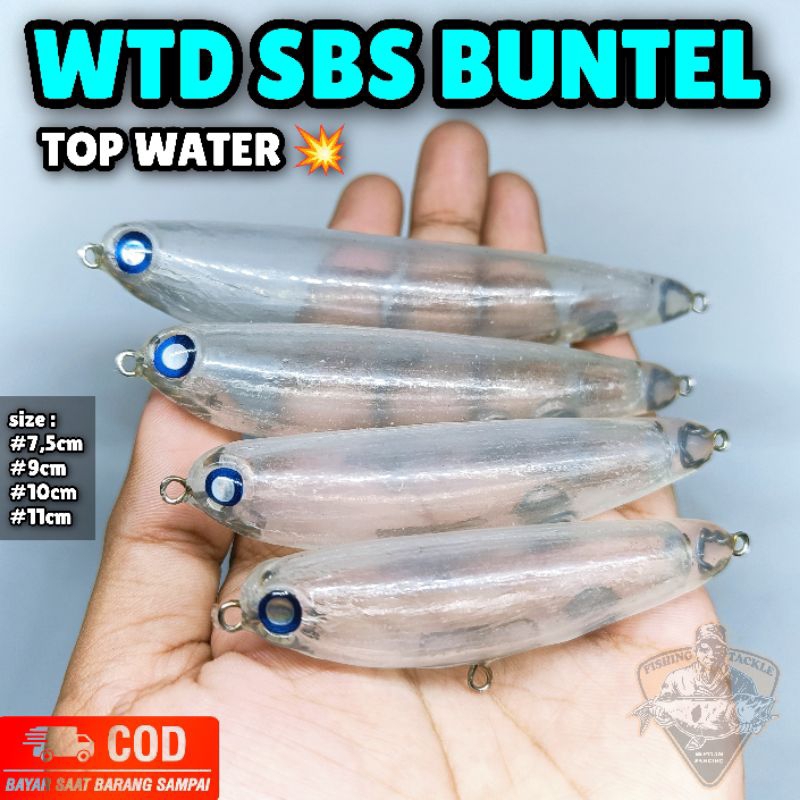 WTD SBS BUNTAL LURE SPLASH TOP WATER