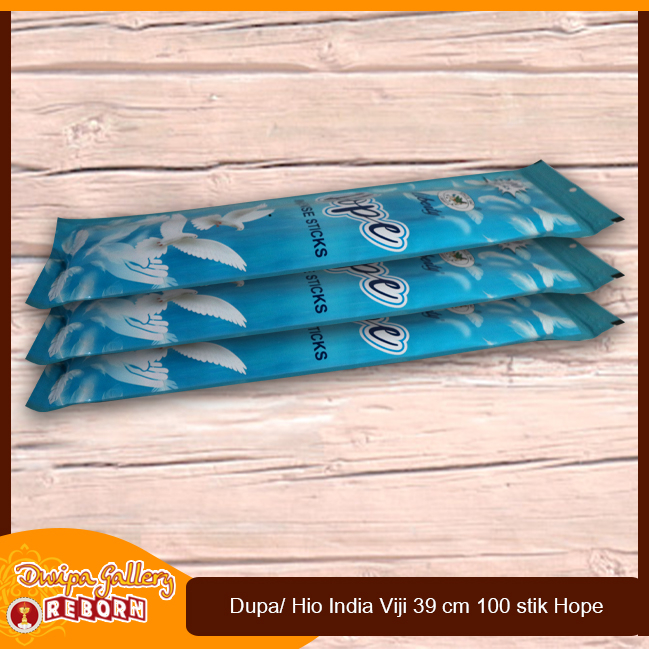 Dupa Hio Wangi Aromaterapi India Viji Hope Isi 100 stik 39 cm