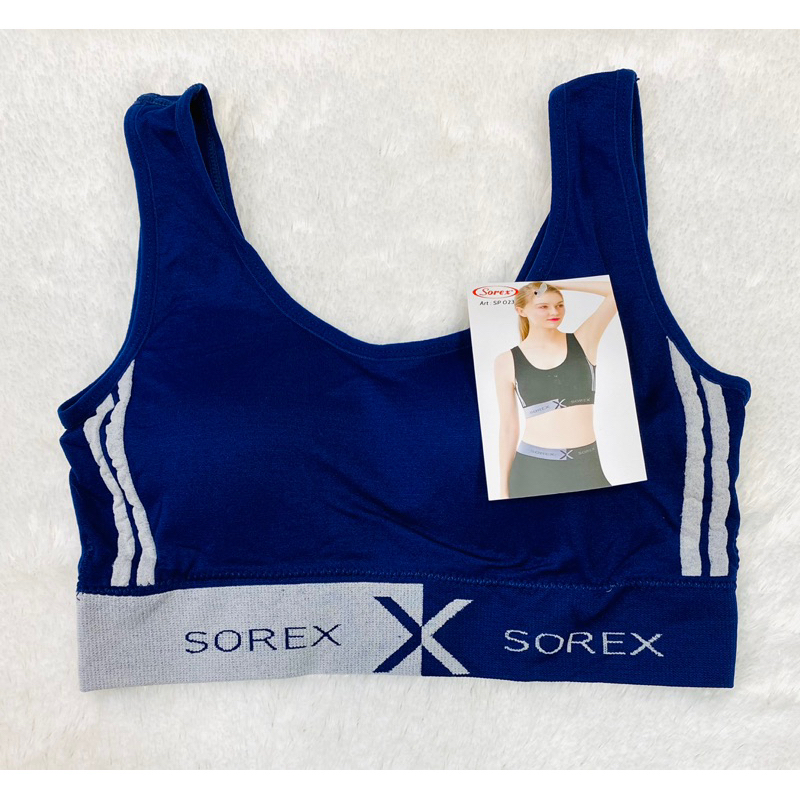 Bh | Bra sport SOREX SP023 Busa &amp; Tanpa kawat Freesize