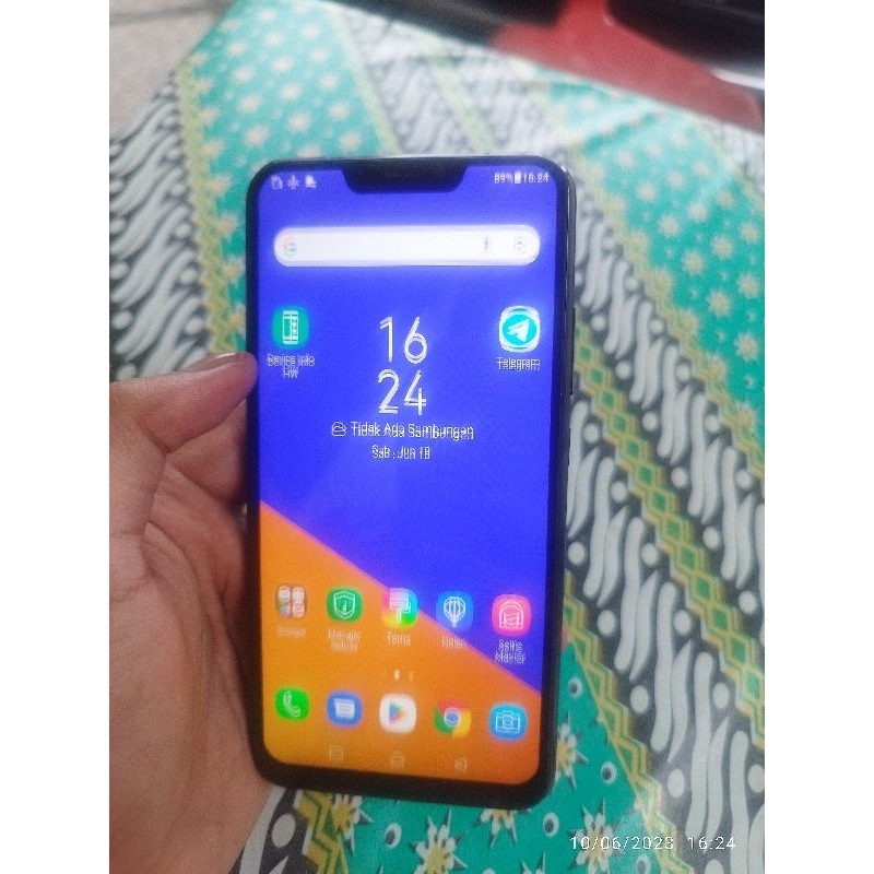 HP bekas MINUS Asus Zenfone 5 (2018) ZE620KL 4/64