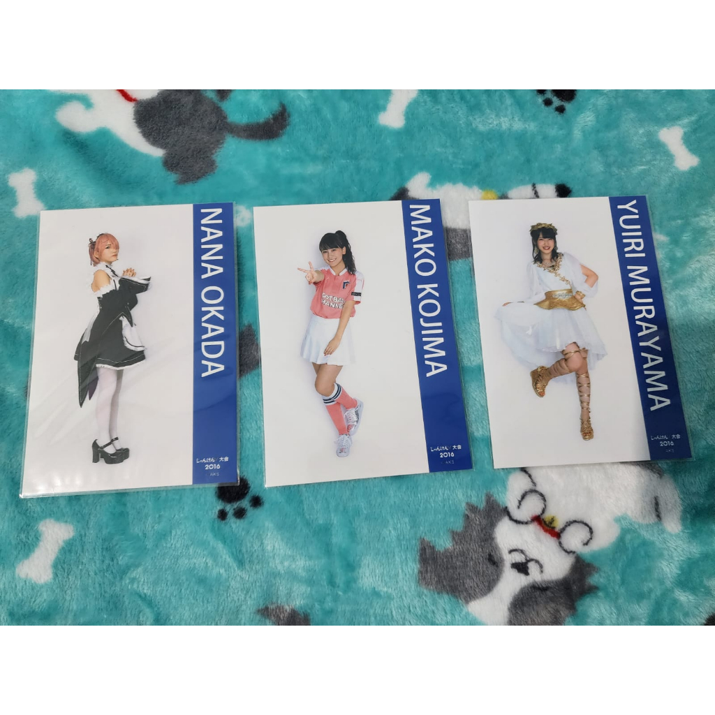 Photopack AKB48 Janken Taikai Lawson Conbini Print Okada Nana Murayama Yuiri Kojima Mako