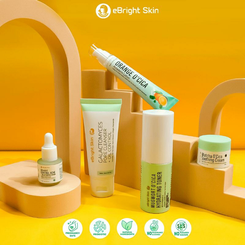 eBright Skin Paket Inflamed Acne Travel