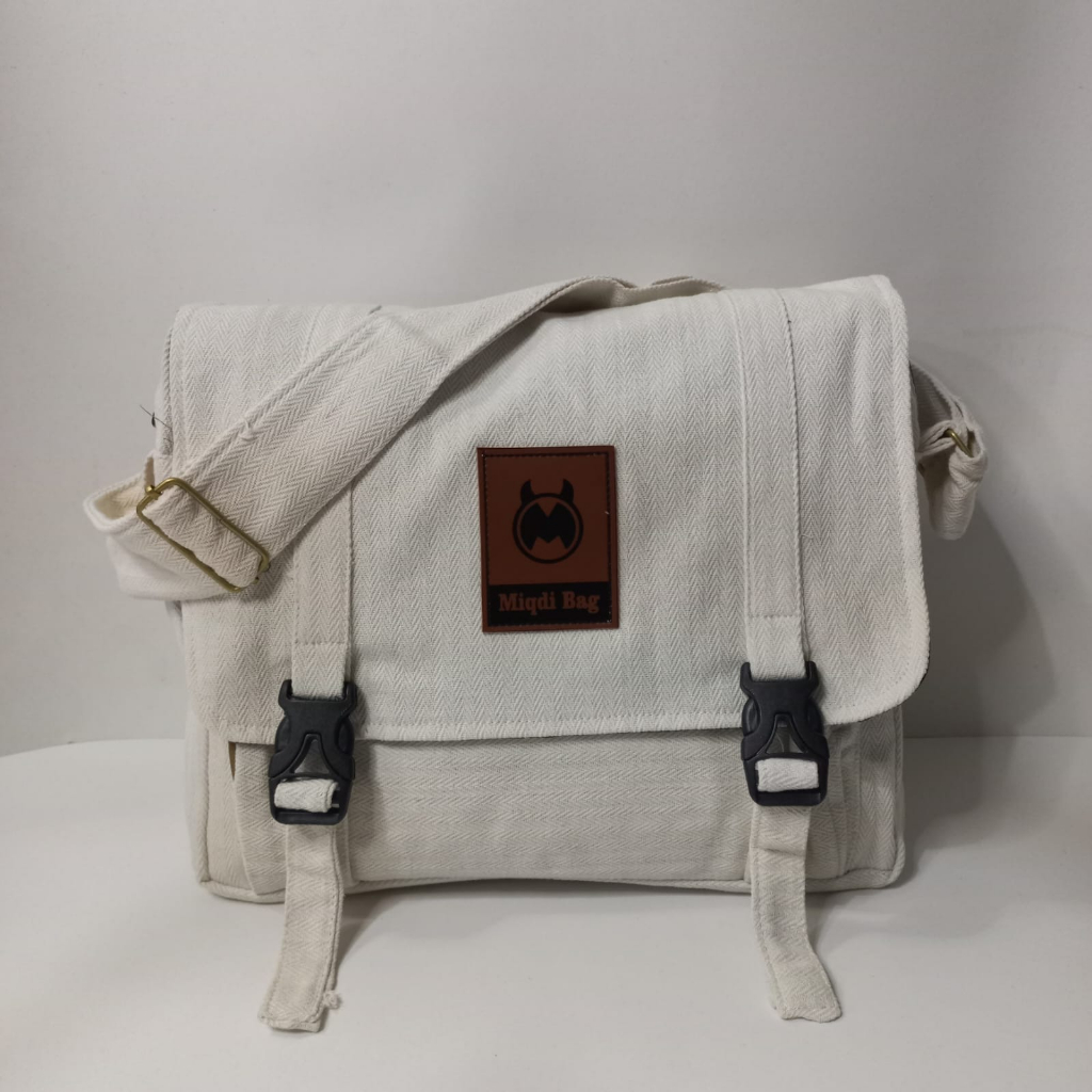 TAS SELEMPANG PRIA WANITA KANVAS TAS SELEMPANG KANVAS TAS MESSENGER TAS KULIAH SLING BAG TAS HANGOUT