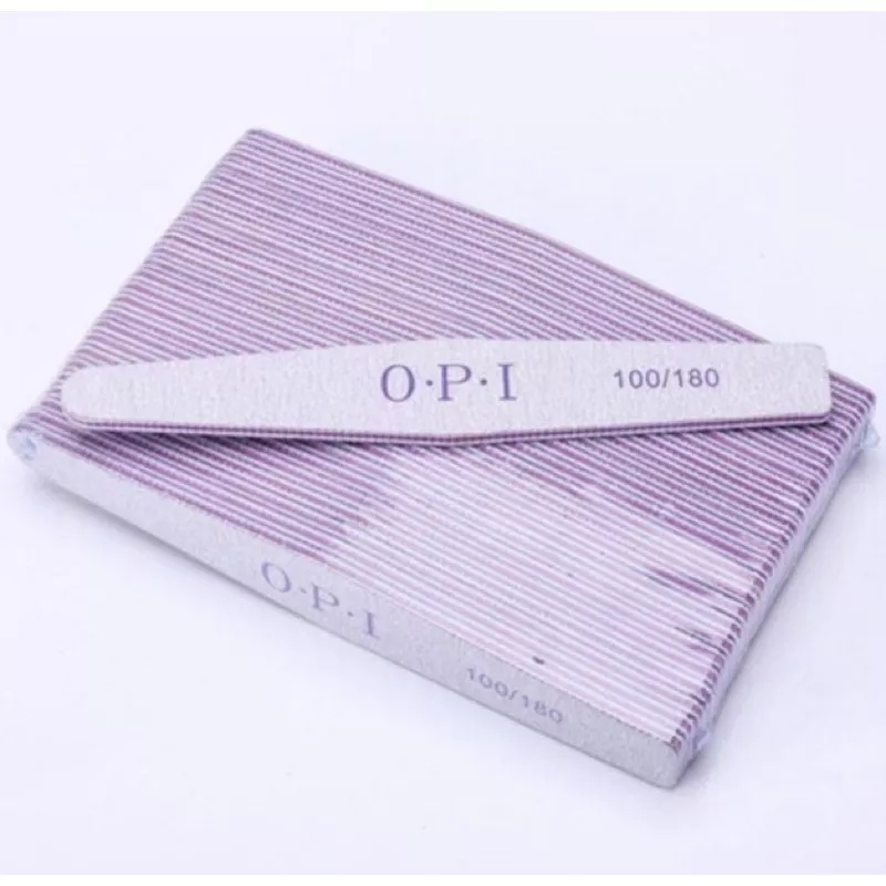 Kikir Kuku / OPI diamond 100/180 kikir kuku kasar 2 sisi buffer kuku kikir kuku OPI 100/180 asah kuku nail file amplas kuku 2 sisi