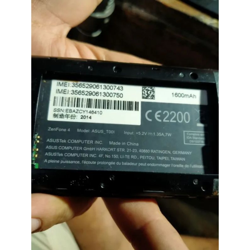 mesin HP Asus Asus Zenfone 4 t001 mesin normal udah tested