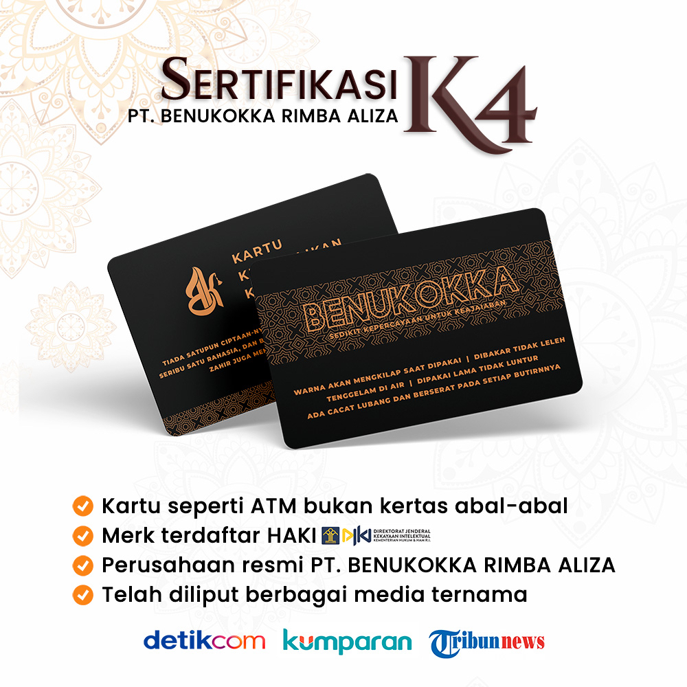 Gelang Kokka Asli Original Koka Kokah BENUKOKKA GARANSI SELAMANYA box promo