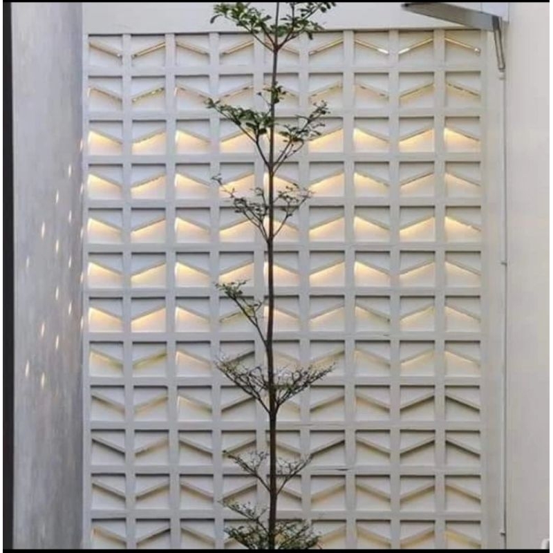 roster beton minimalis/roster pagar/sekat rumah anti tampias