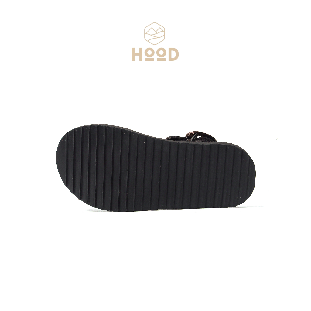 HOOD X HOODJAS Footwear - Sandal Gunung Traveling Anak Laki Laki Perempuan Unisex Coklat