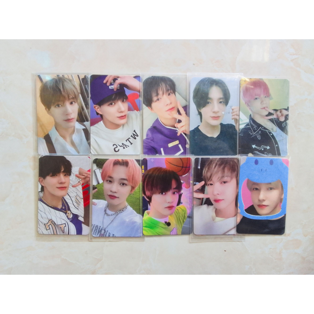 [OFFICIAL] PHOTOCARD NCT DREAM JENO RENJUN CHENLE TAEYONG JAEHYUN KEYCARD PINKFONG BIRTHDAY CARD BAS