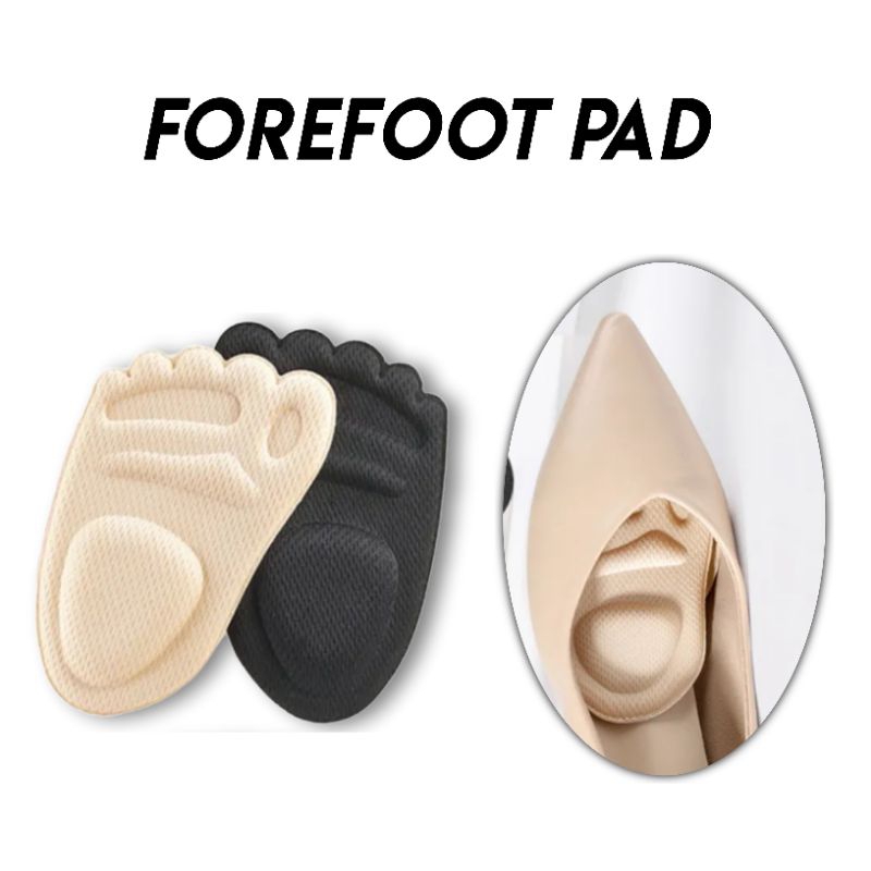 Forefoot Pad / Bantalan Anti Slip /Ganjalan Sepatu Wanita / Ganjalan Sepatu Kebesaran / Ganjalan Sep