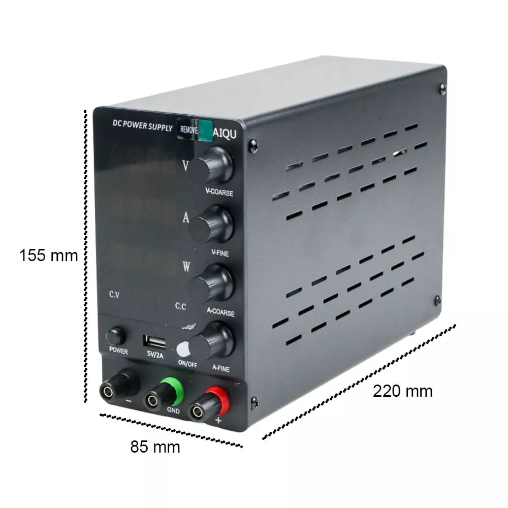 Power Supply 30V 10A-120V 3A KUAIQU Penghancur Short