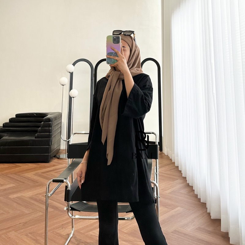 SLIT TUNIK COTTON COMBED