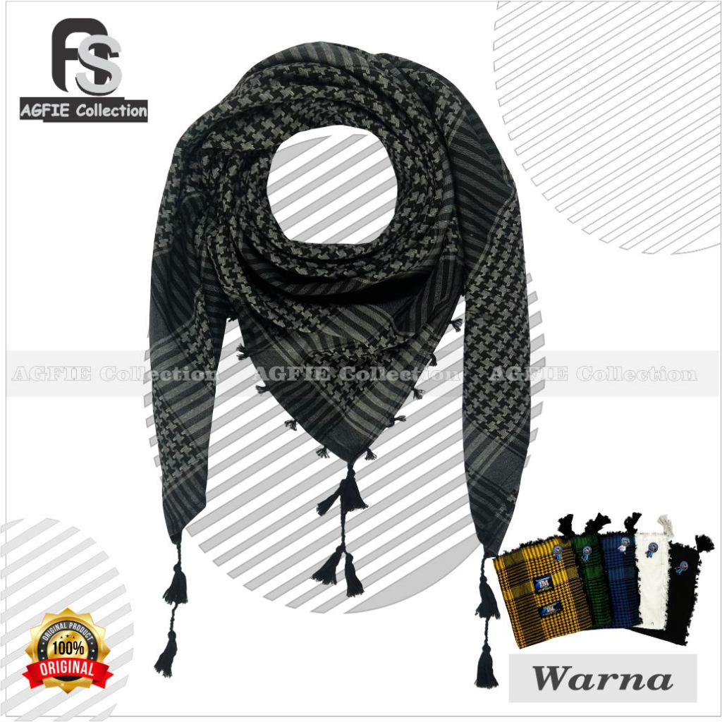 SORBAN TACTICAL SORBAN RIDA WARNA PREMIUM SORBAN DEWASA SORBAN PALESTINA