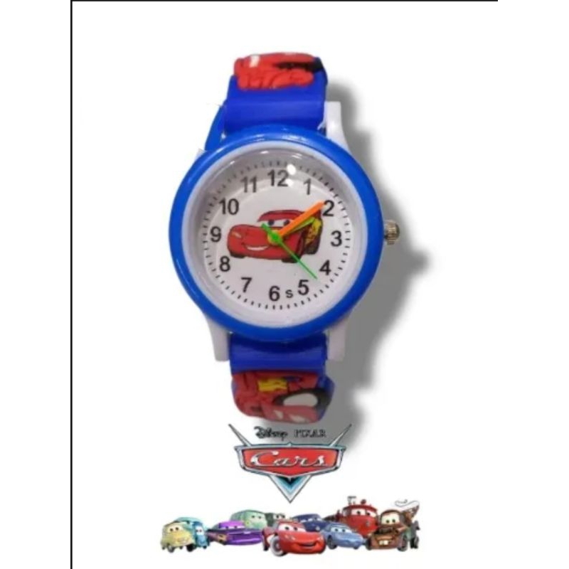 Jam Tangan Anak Laki Laki Ring Karakter Car