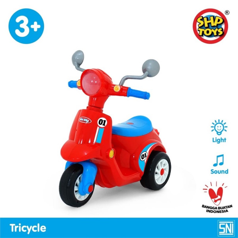 MAINAN ANAK SCOOTER MINI BIKE MB 691 MB691 SHP TOYS TERBARU