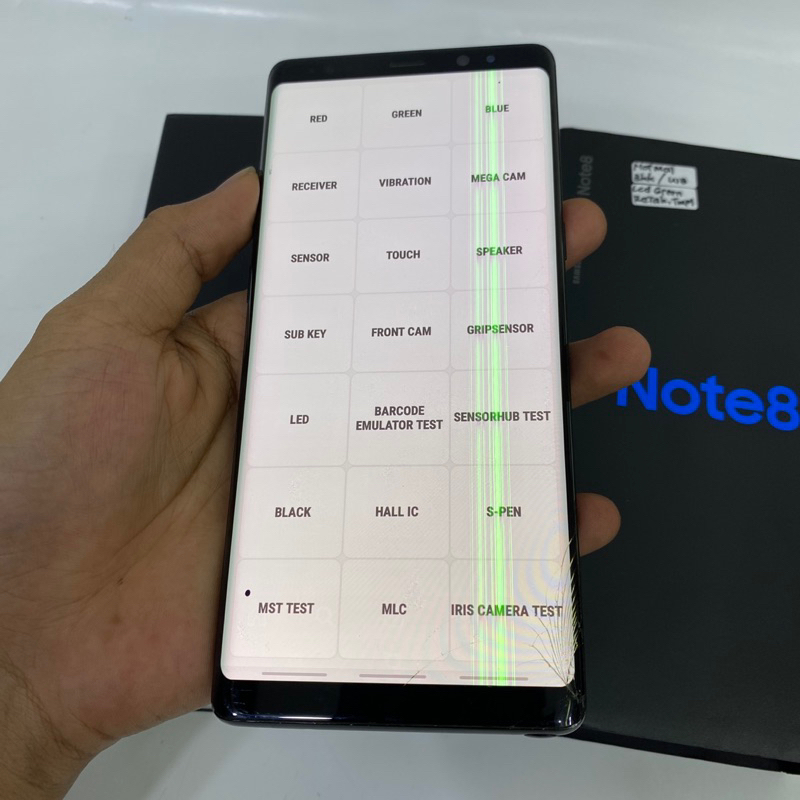 samaung note 8 sein