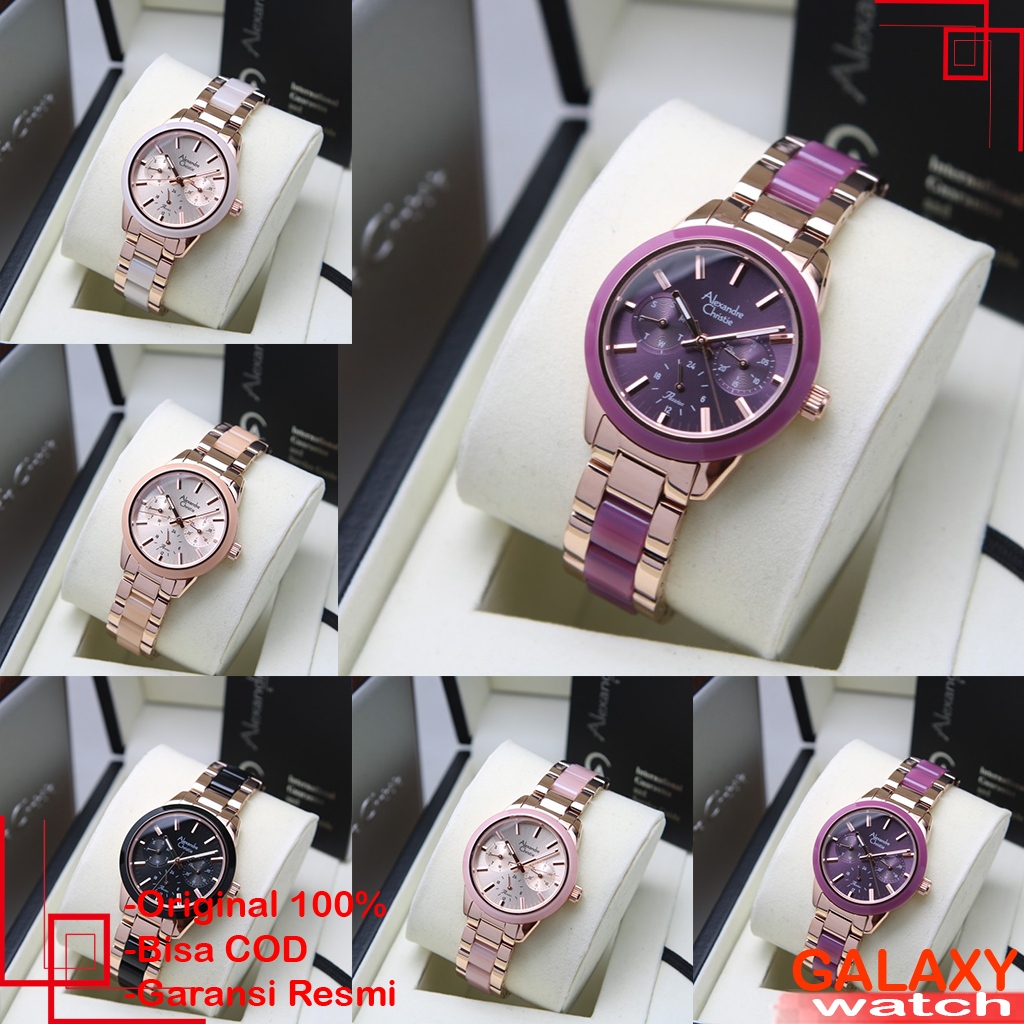ALEXANDRE CHRISTIE JAM TANGAN WANITA JAM TANGAN ORIGINAL JAM TANGAN WANITA ORI JAM TANGAN AC TERBARU