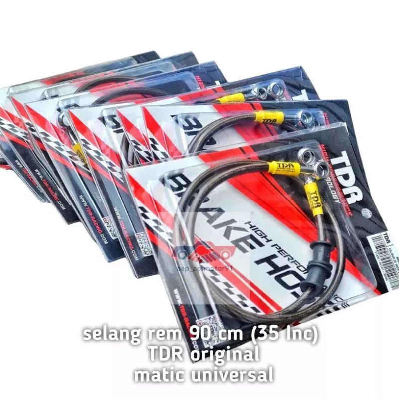 SELANG KABEL REM DEPAN VARIO TDR 35inc 90cm VARIO 160 150  BEAT SCOOPY NMAX AEROX ORIGINAL TDR