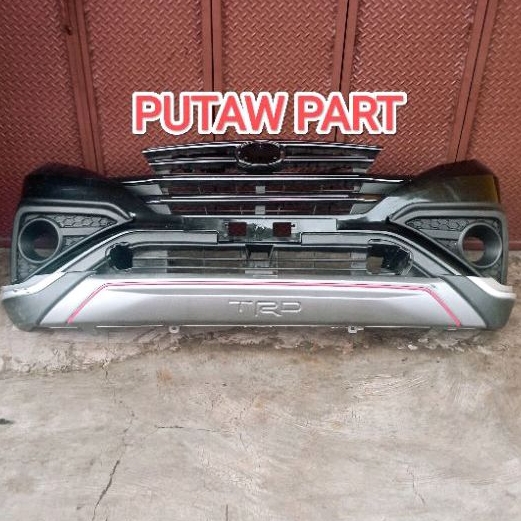 Bumper Bemper Depan + Grill + Cover + Bodykit Rush 2019-2022 Original