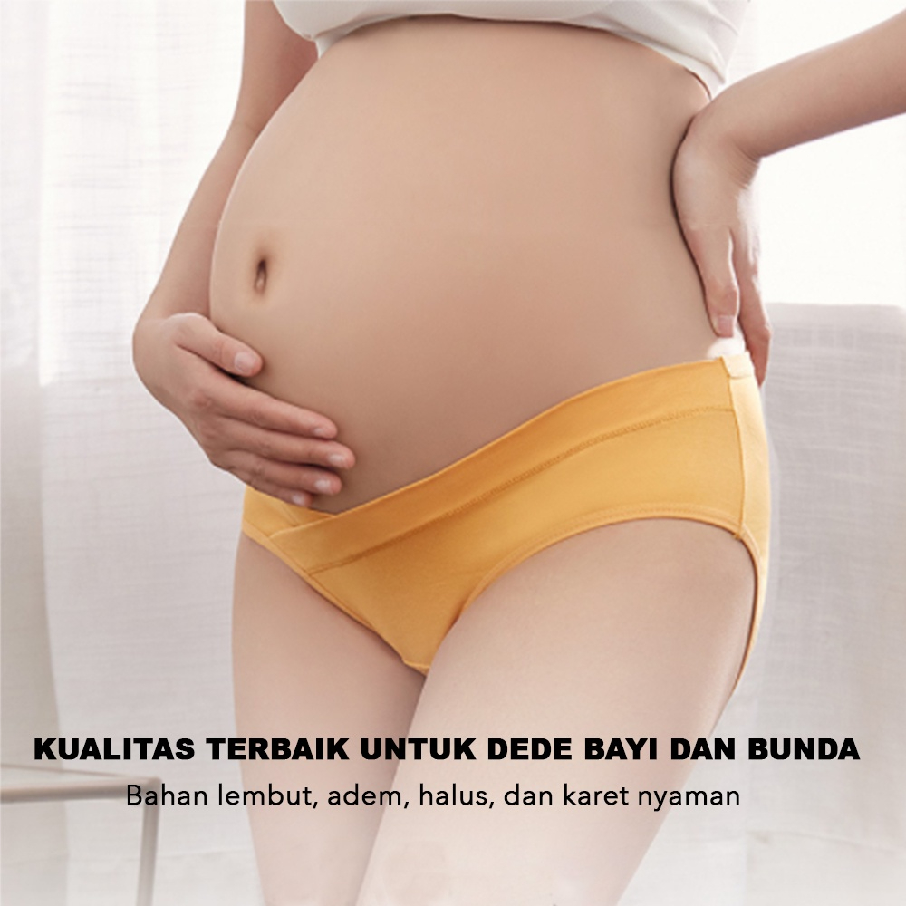 GEMU Celana Dalam Hamil Panty Maternity CD Ibu Hamil Jumbo Up XXL