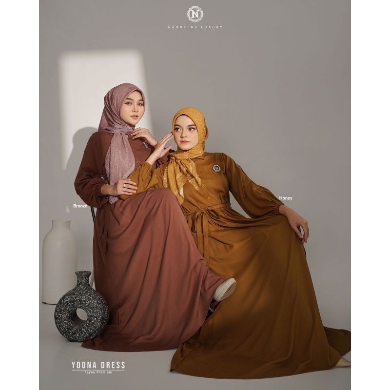 Yoona Dress Busui Friendly by Nadheera Luxury